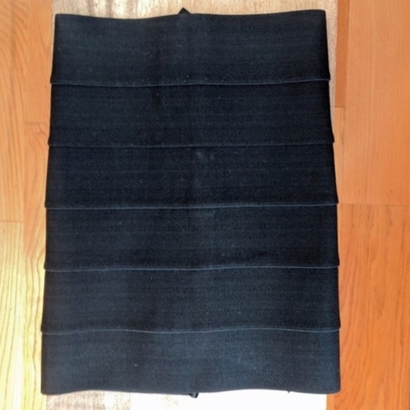 Pleasure Doing Business Black Bandage Mini Skirt - Picture 4 of 6